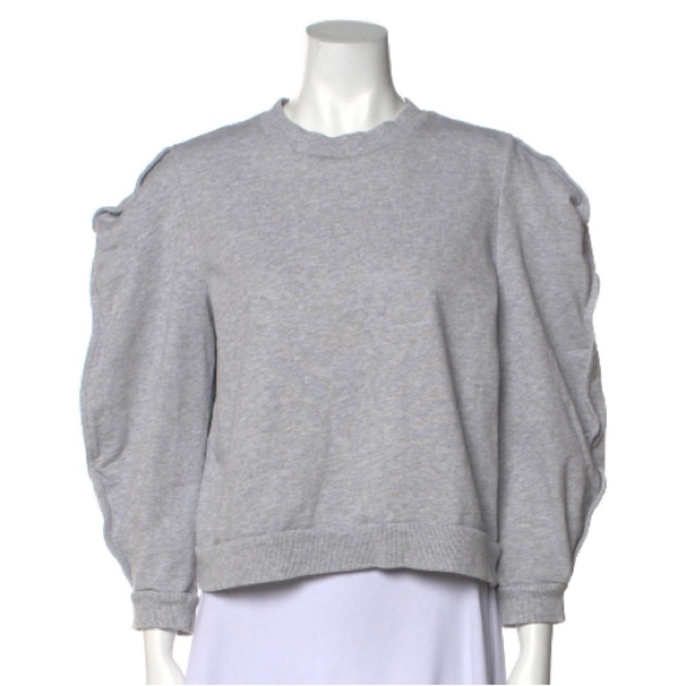 Tibi Scalloped Sweatshirt